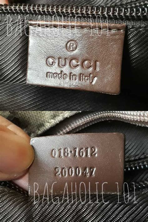 gucci real and fake|gucci bag authenticity check.